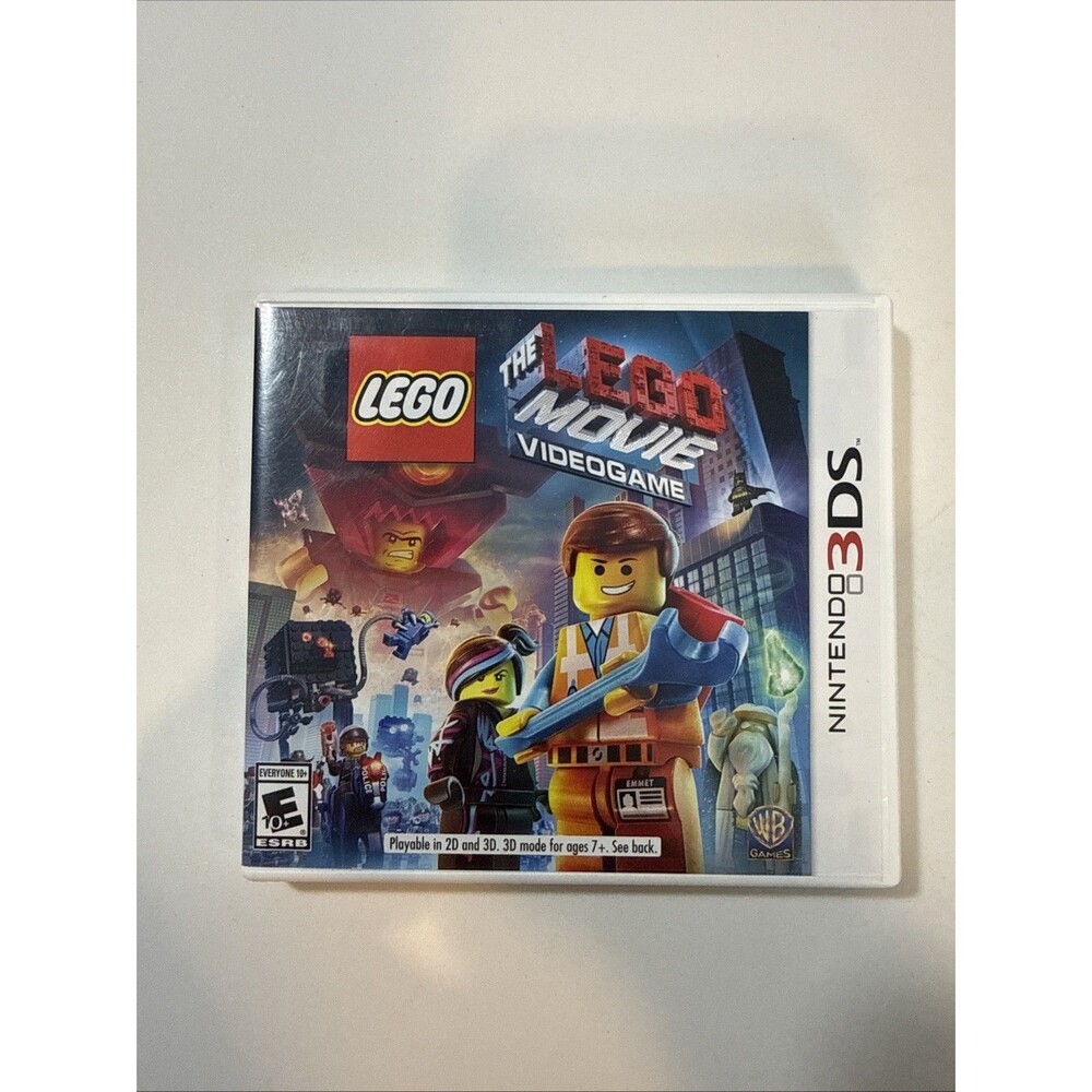 Lego Movie Video Game - Nintendo 3DS Case And Booklet Only No Game